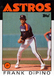 1986 Topps Baseball Cards      026      Frank DiPino